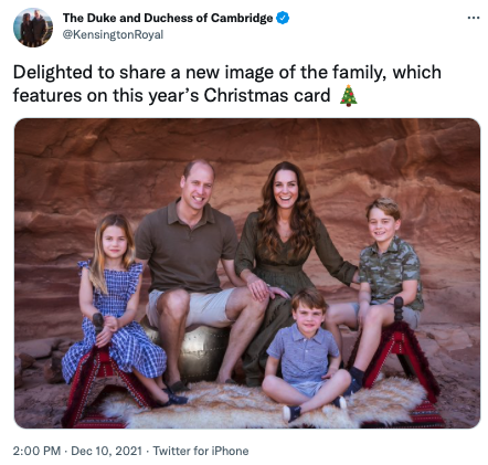 Cambridge Christmas card