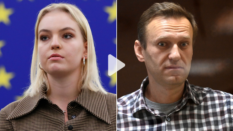 Watch: Daughter of Russian opposition leader Alexey Navalny speaks out