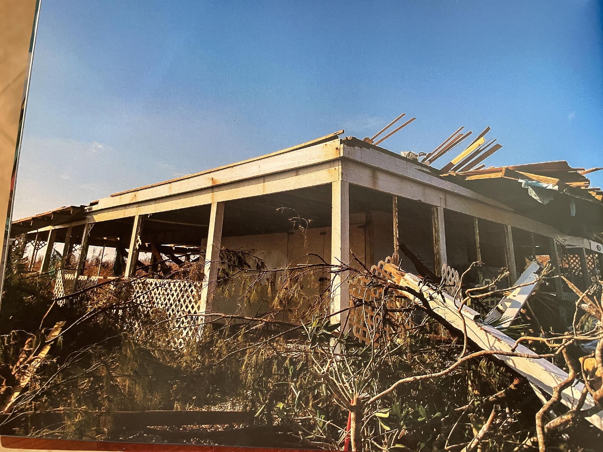 2019 hurricane damage in the Bahamas