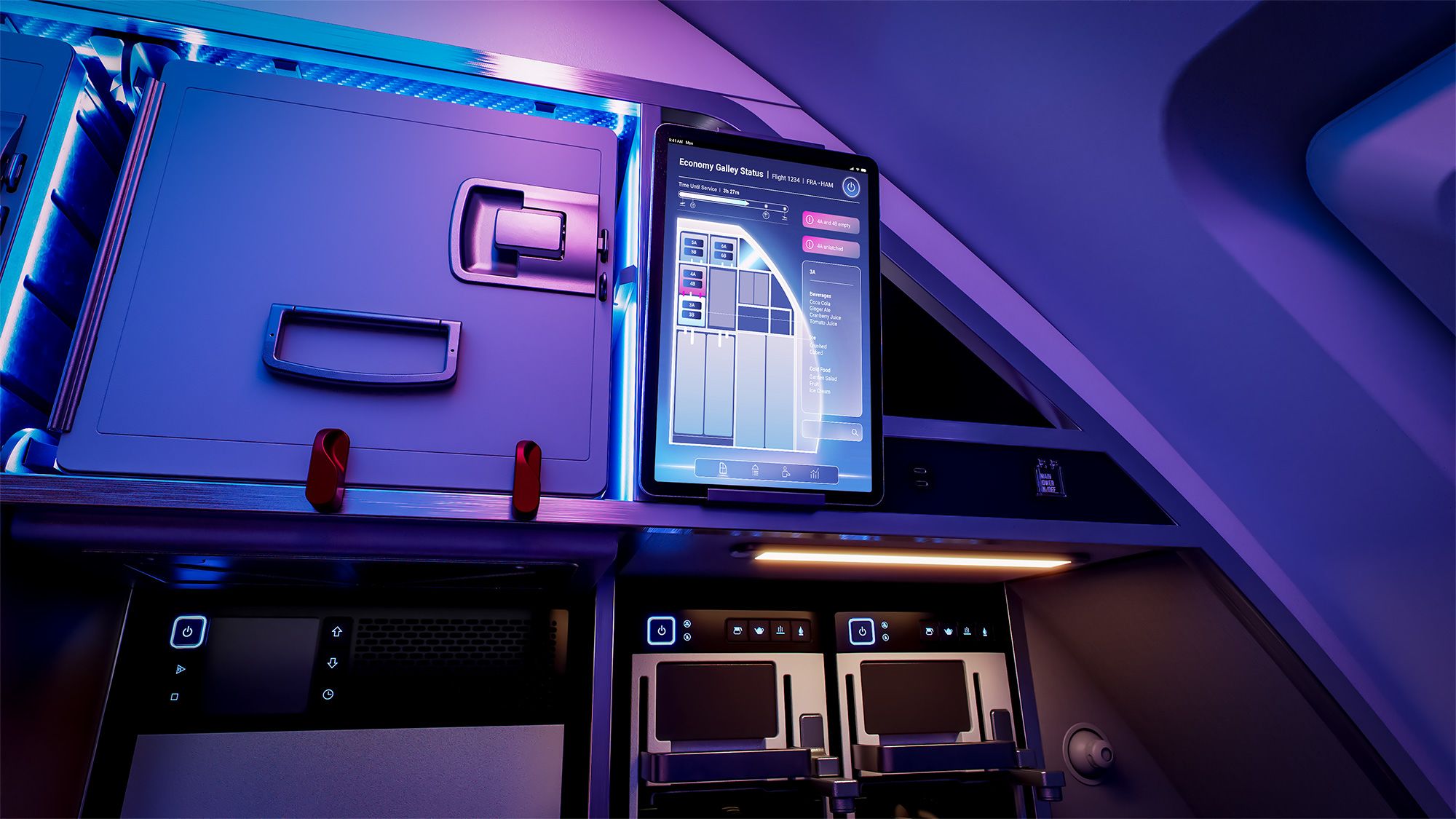 Airplane cabin innovations