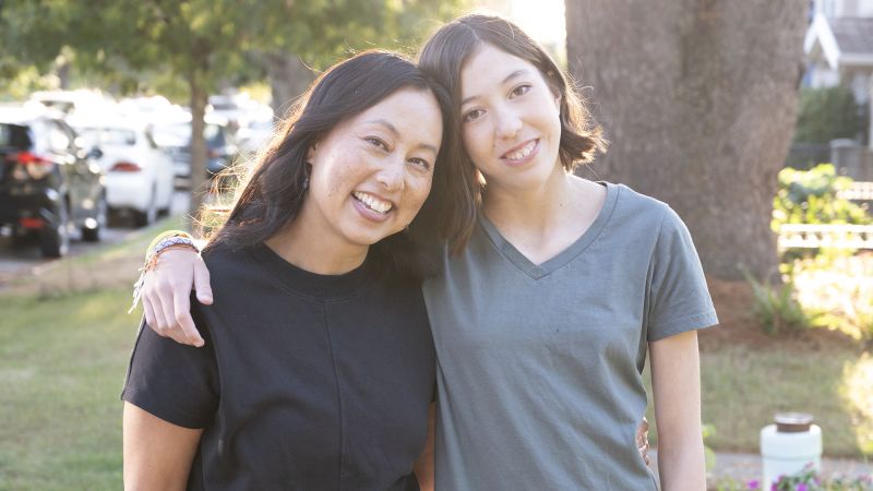 Elaine Yong, left, and her daughter, Addison McArthur