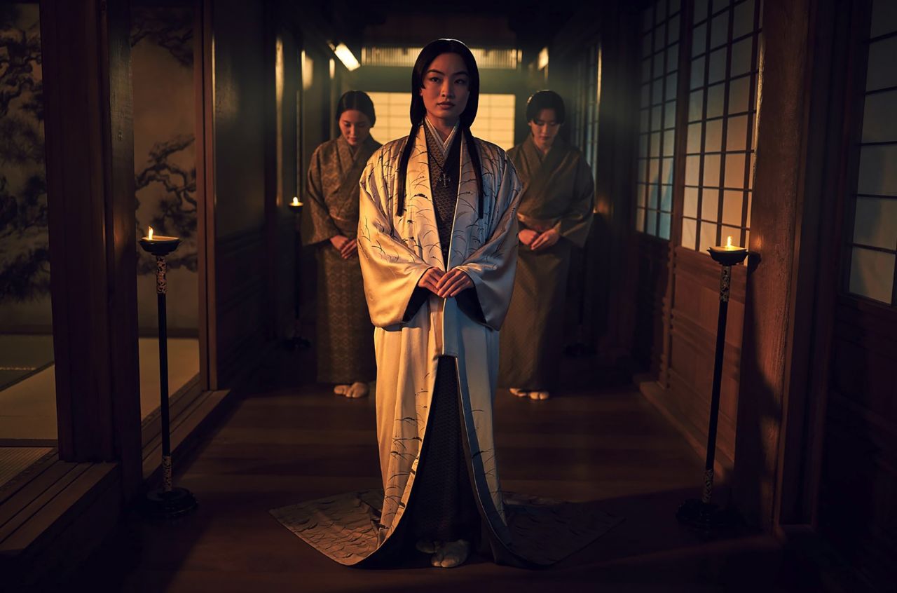 Anna Sawai (center) in ''Shogun''