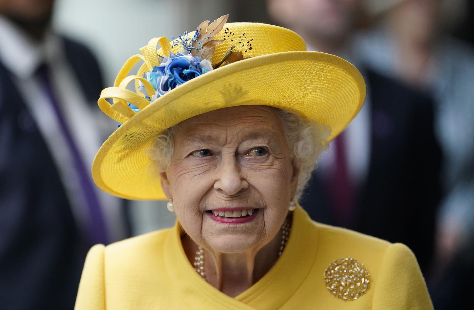 Photo of the late Queen Elizabeth II in 2022.