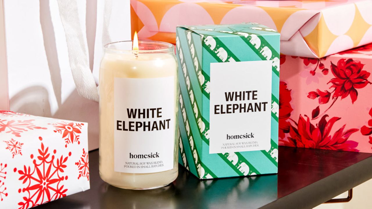 White elephant candle