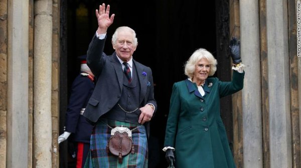 King Charles III visits Scotland.