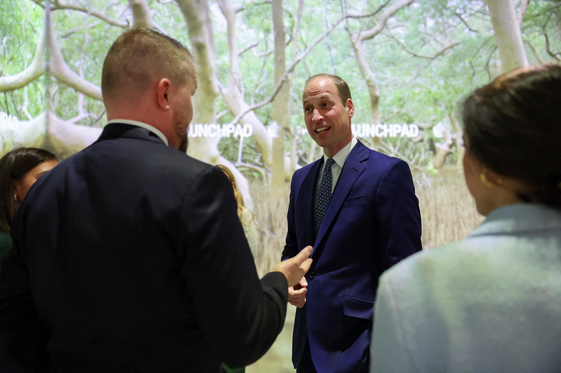 William attends an event celebrating The Earthshot Prize Launchpad in London on March 11 in London.