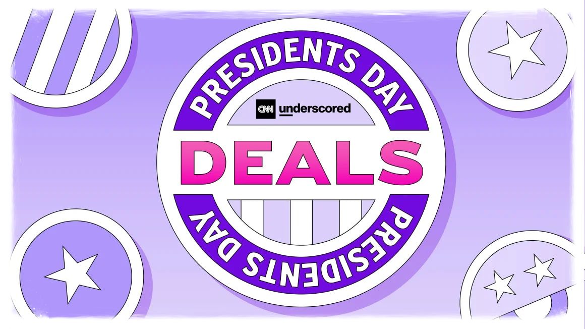 CNN Underscored Presidents Day logo