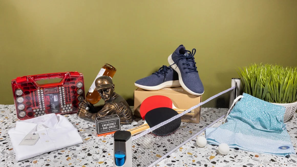 Variety of Father's Day gifts