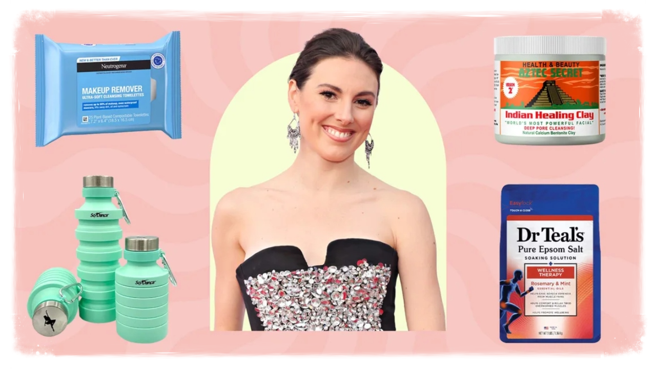 Prima ballerina Tiler Peck next to some of her favorite products