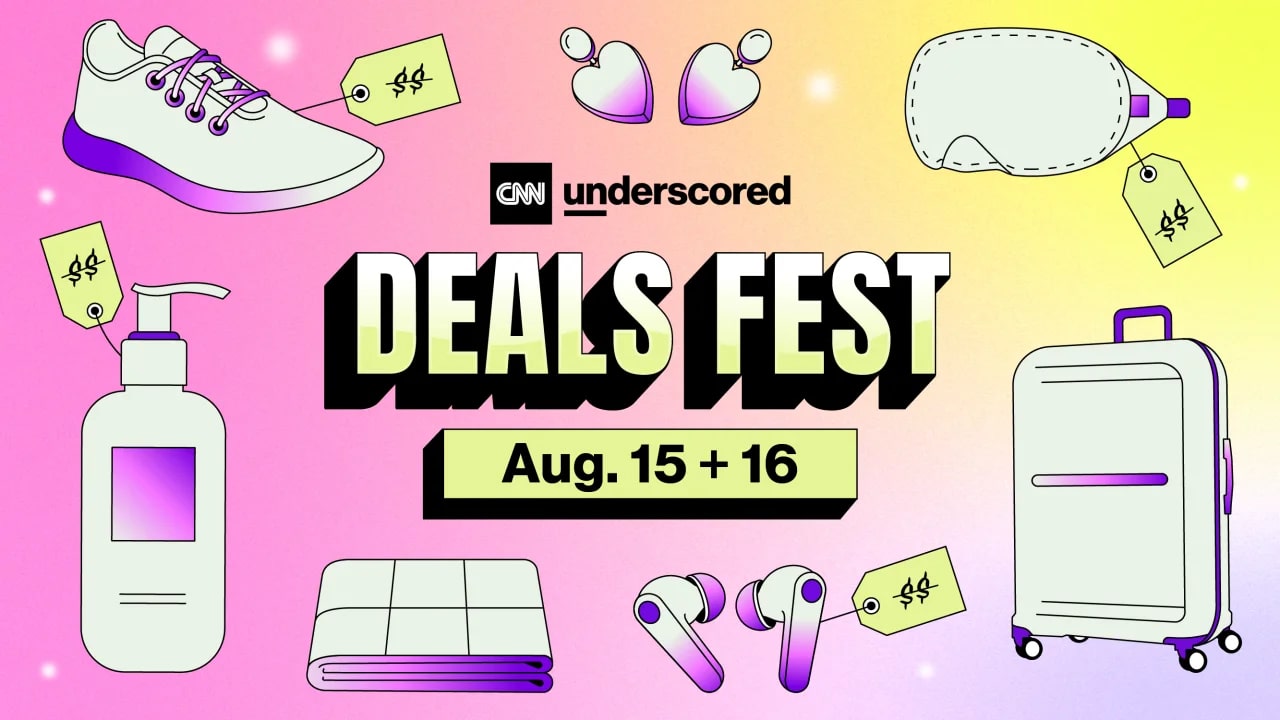 CNN Underscored Deals Fest illustration
