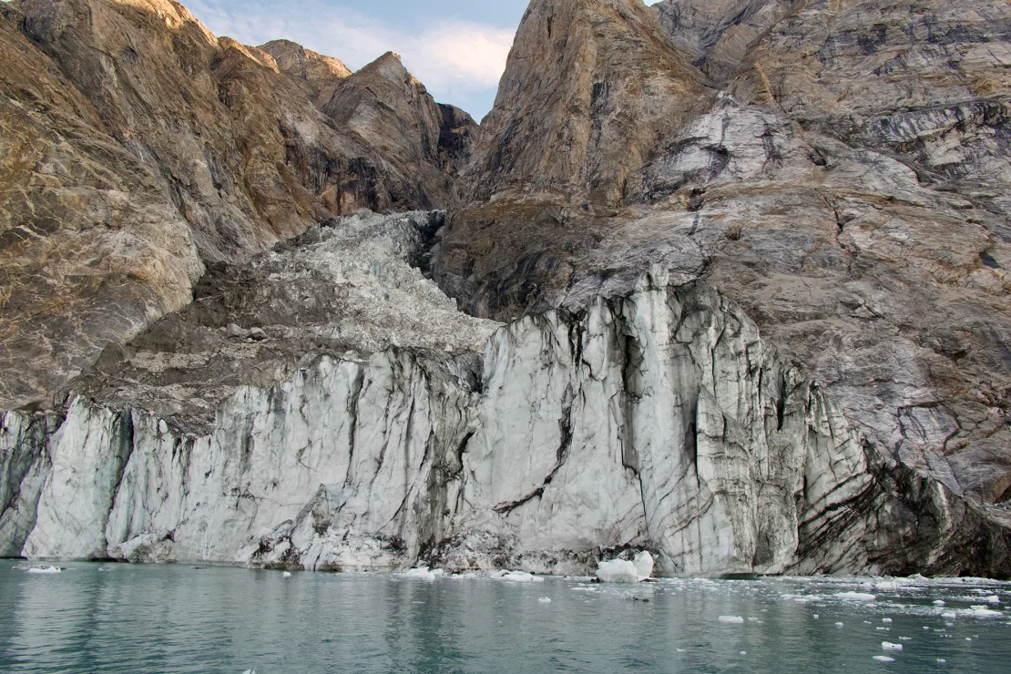 Mountain above Dickson Fjord