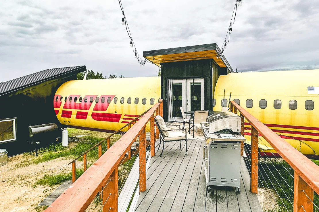 Airplane house