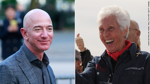 An 82-year-old is going to space with Jeff Bezos