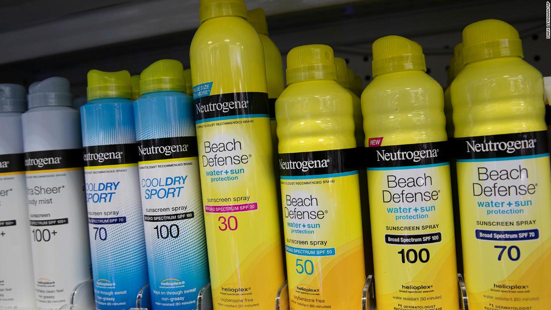 Johnson & Johnson is recalling five of its Neutrogena and Aveeno sunscreens