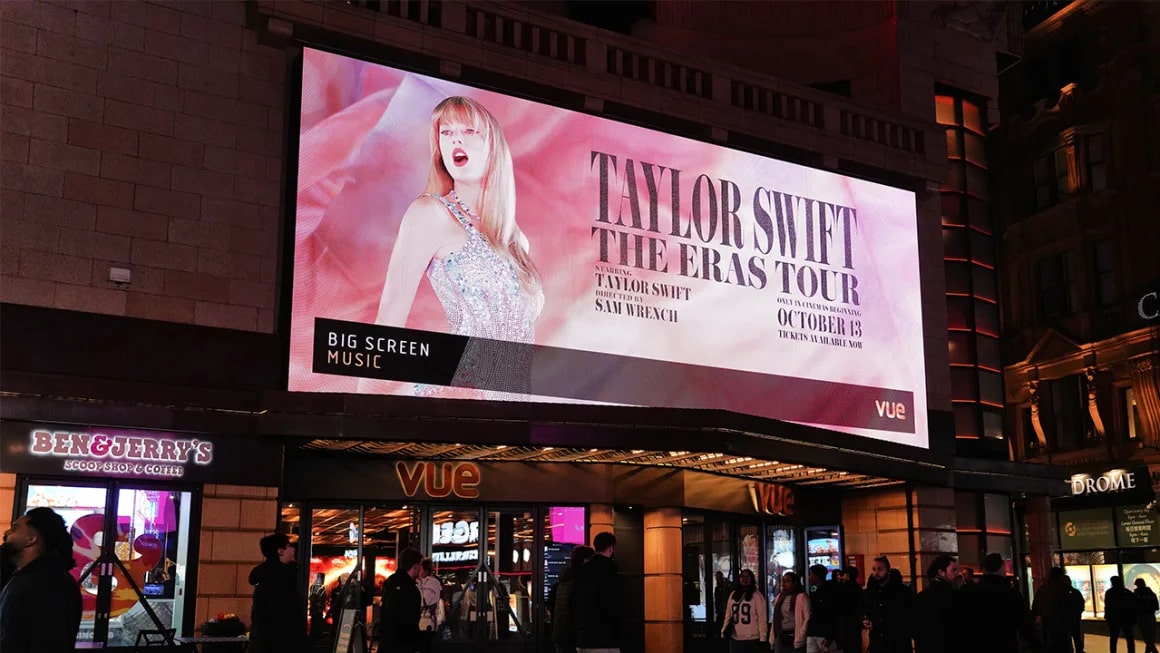 Taylor Swift The Eras Tour digital poster