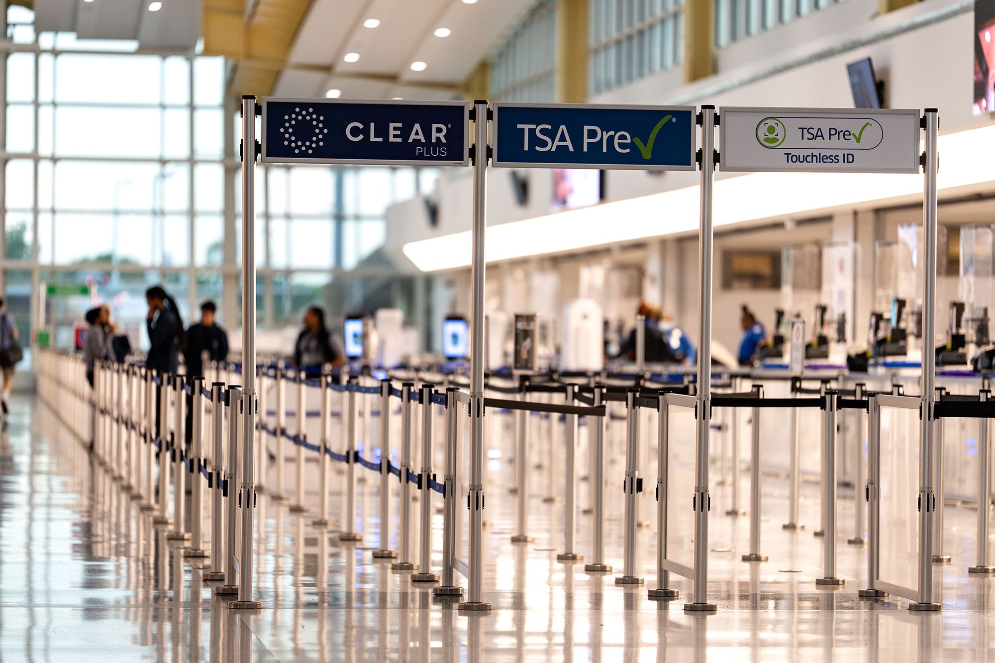 TSA security checkpoint