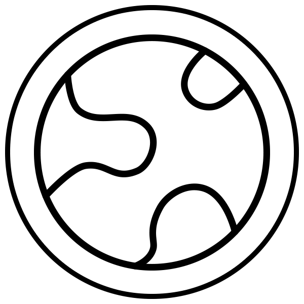 Illustration of a planet