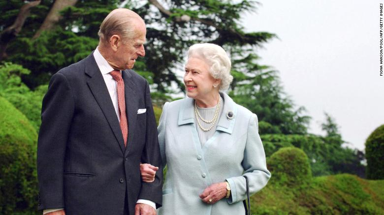 File photo of the Queen and Prince Philip from November 18, 2007. 