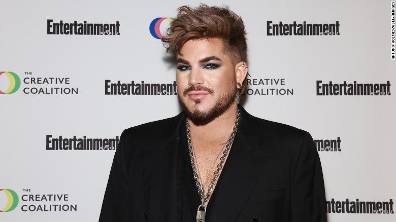 Adam Lambert attends the 2023 Spotlight Initiative Awards on January 21.