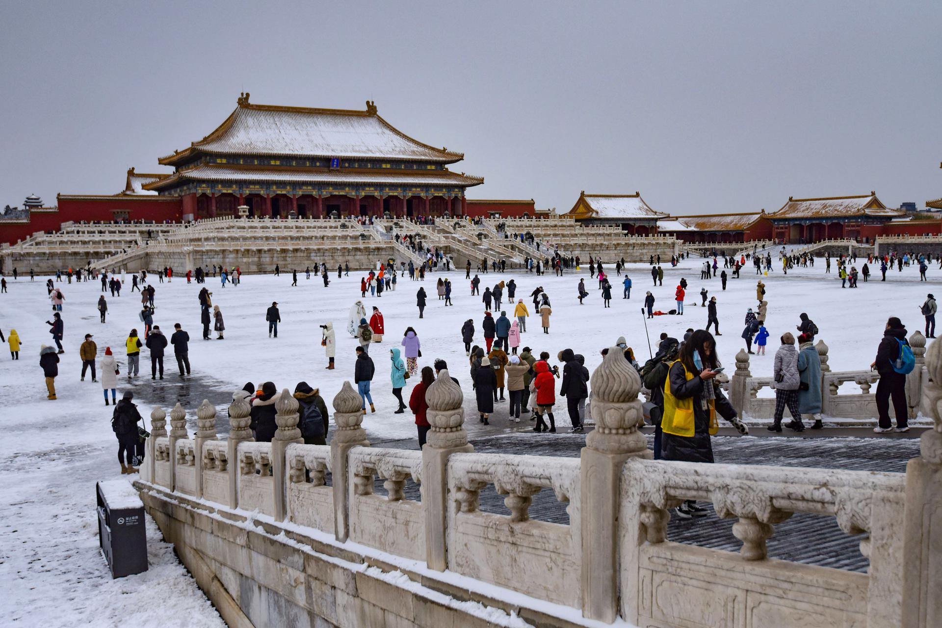 The Forbidden Palace in Beijing, China, on November 7.