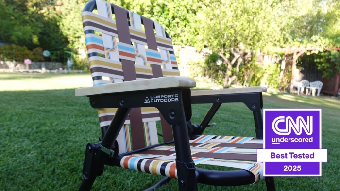 A folding lawn chair is perfect for tailgates, the park and bird-watching.