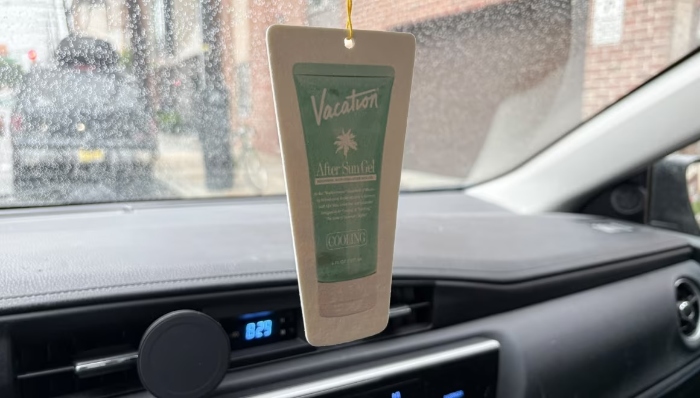 Vacation car air freshener