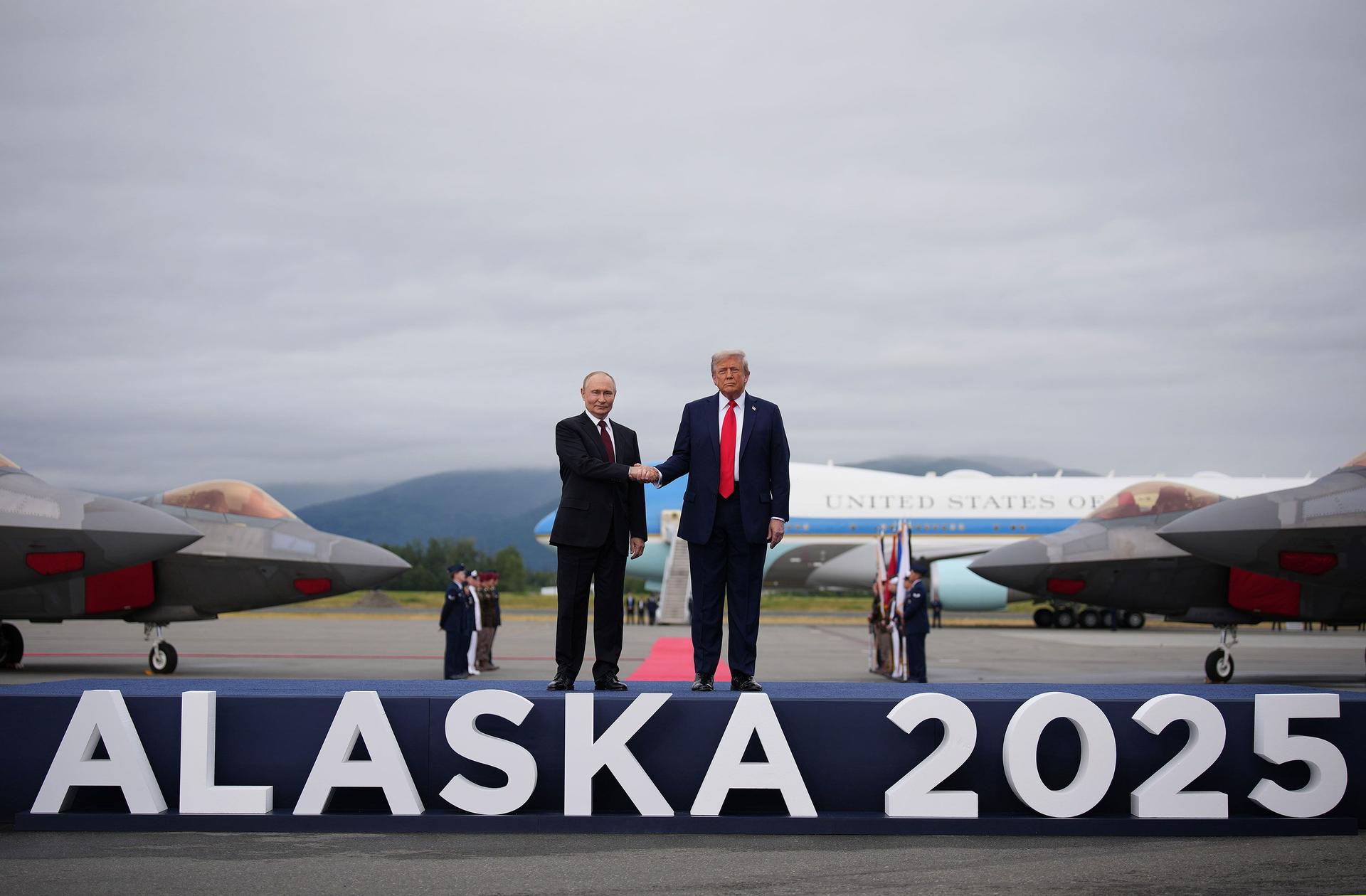 Vladimir Putin and Donald Trump