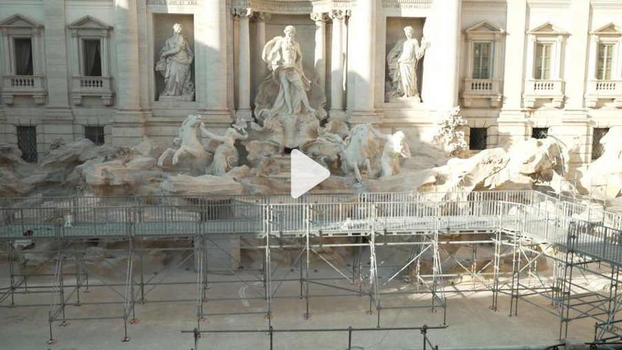 Trevi fountain