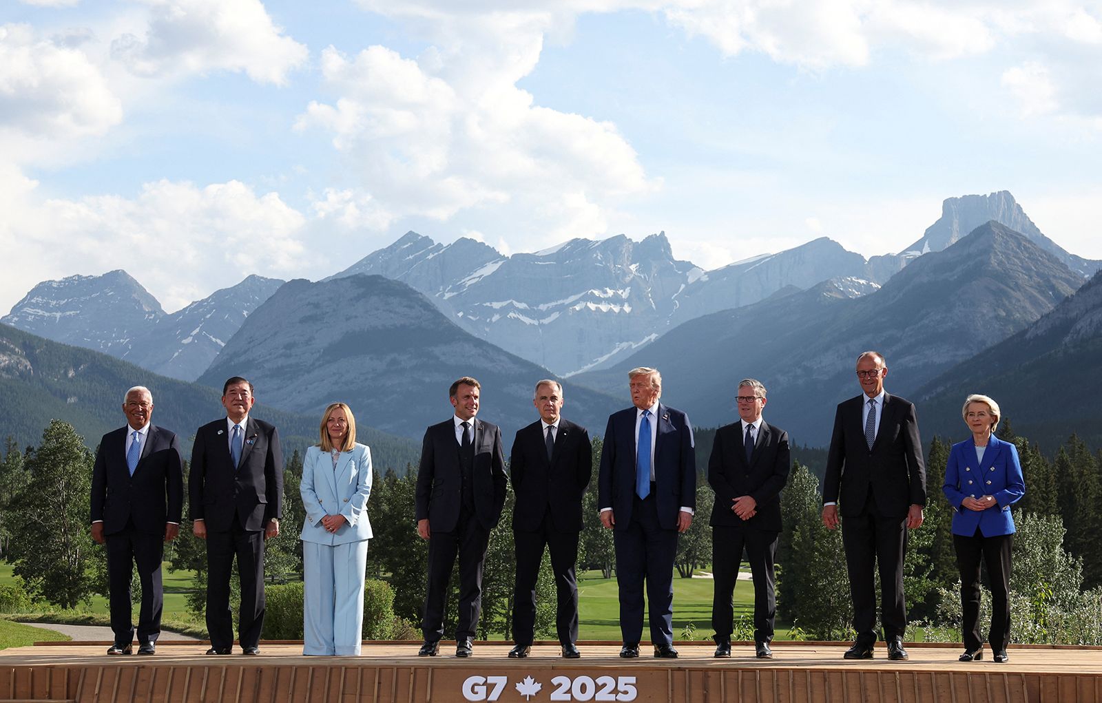 Group of 7 leaders