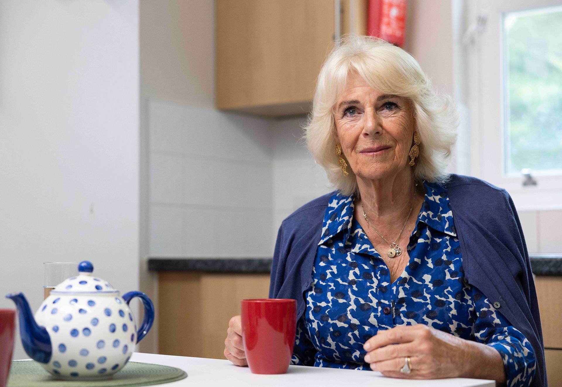 Queen Camilla meets with survivors of domestic abuse as part of a new documentary airing next week.